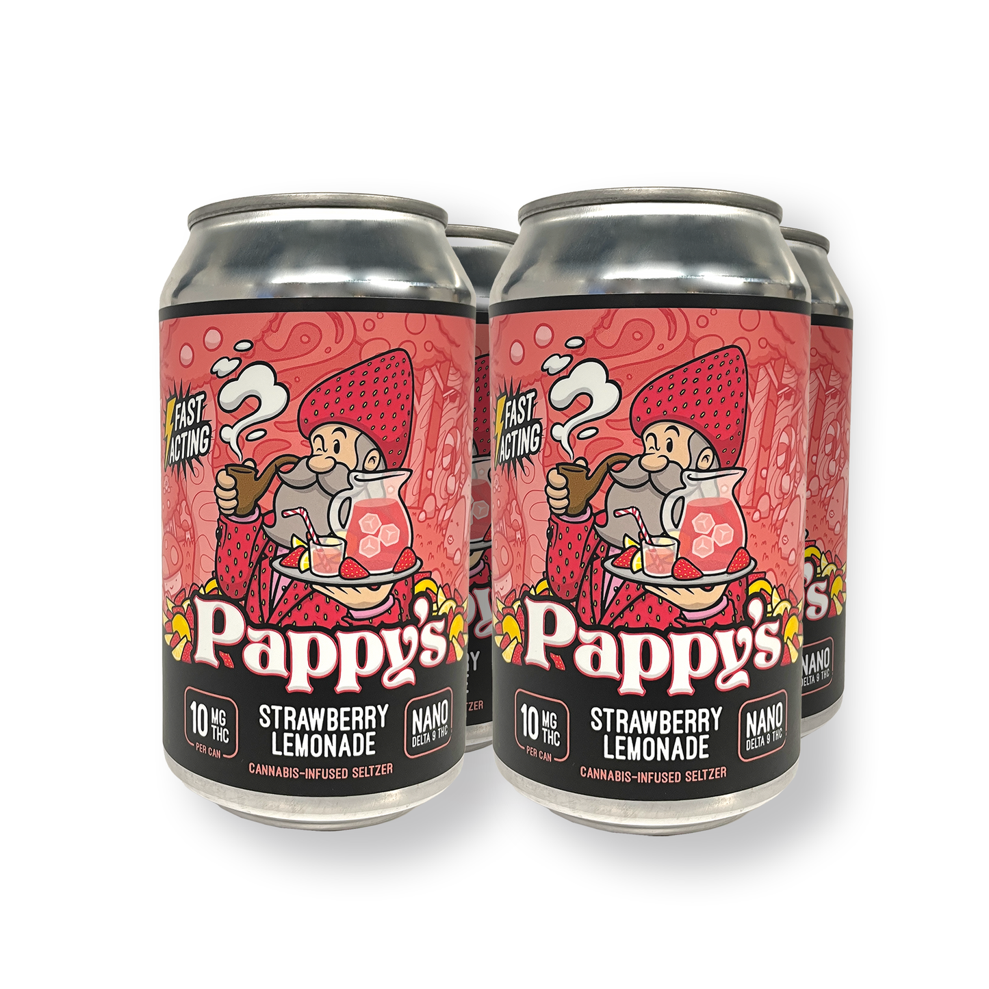 Strawberry Lemonade Seltzers (10mg/can)